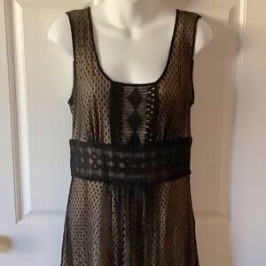 Pretty Feminine Dress, Studio M, Black dress, size large